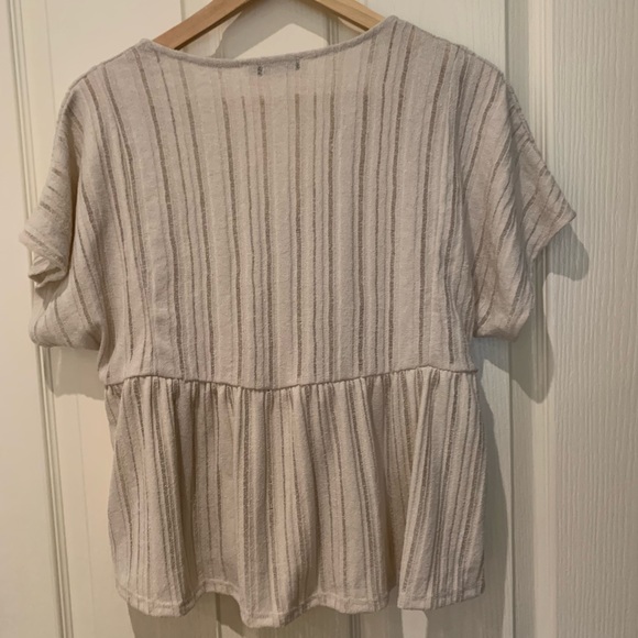 Mango Openwork knit t-shirt - Picture 4 of 5